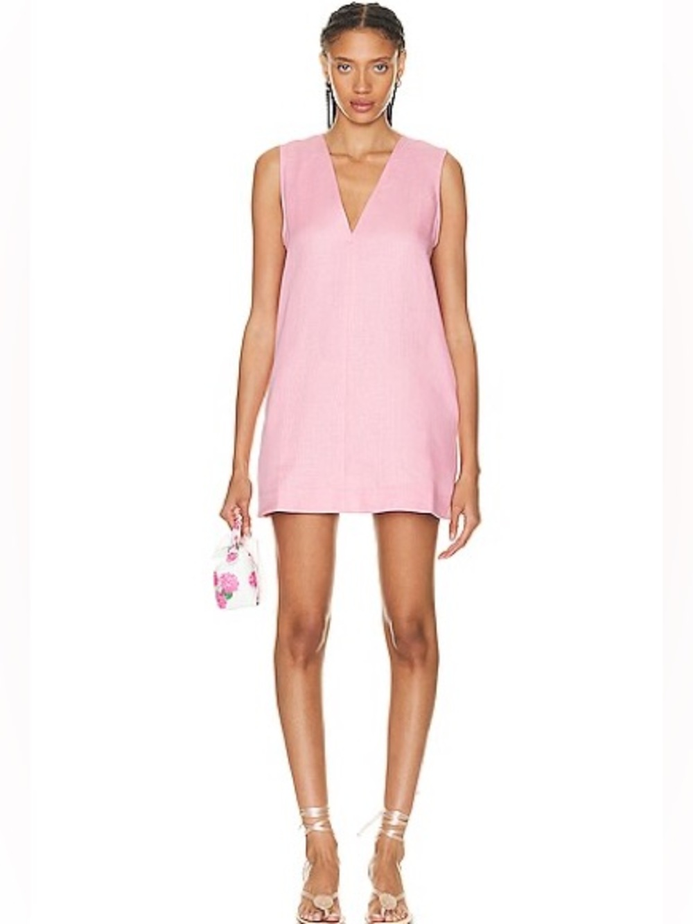 ASCENO Derya linen minidress